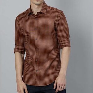 Rare Rabbit • Churn Slim Fit Plaid Shirt